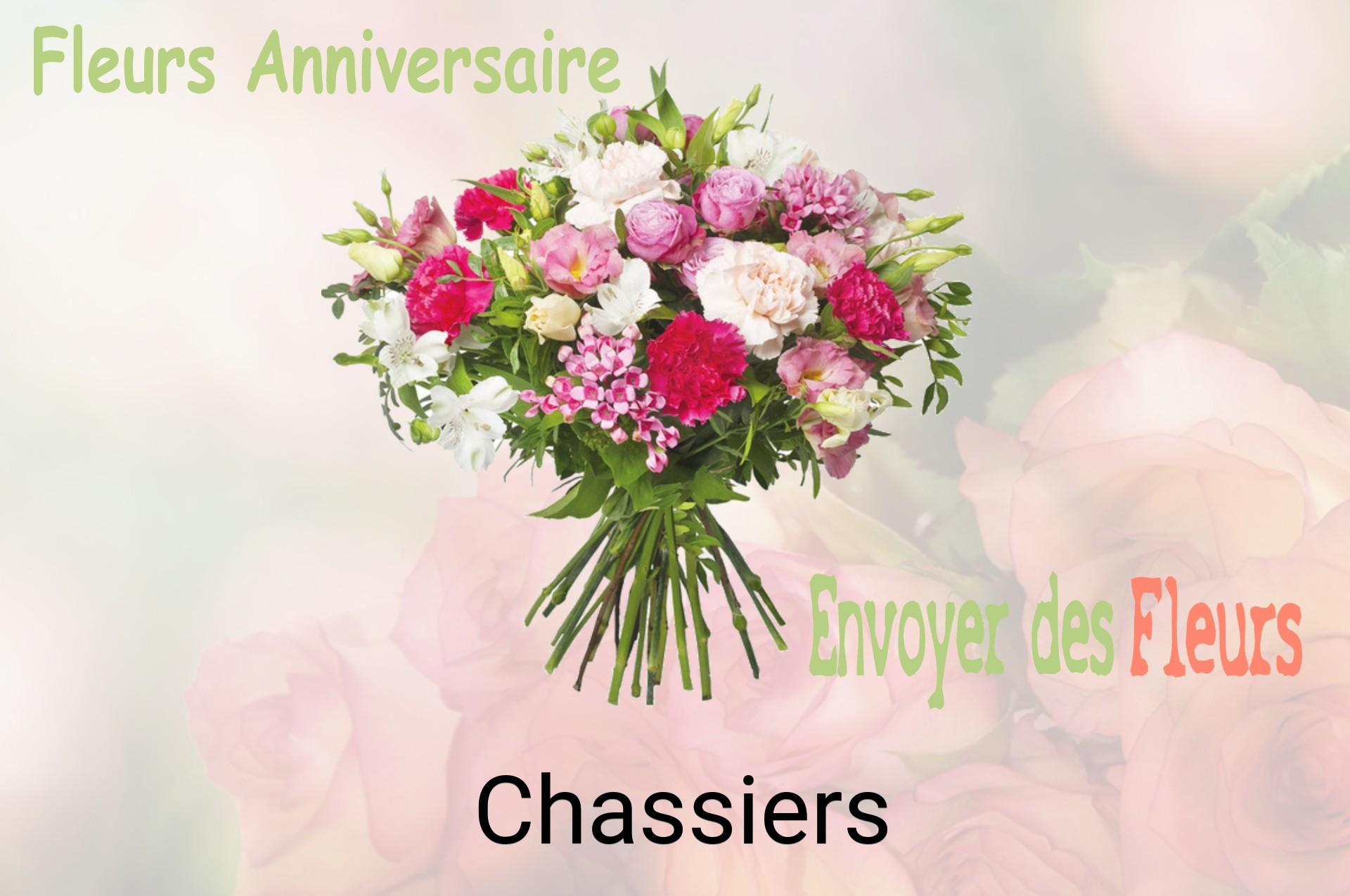 Bouquet de fleurs d’anniversaire livré à Chassiers